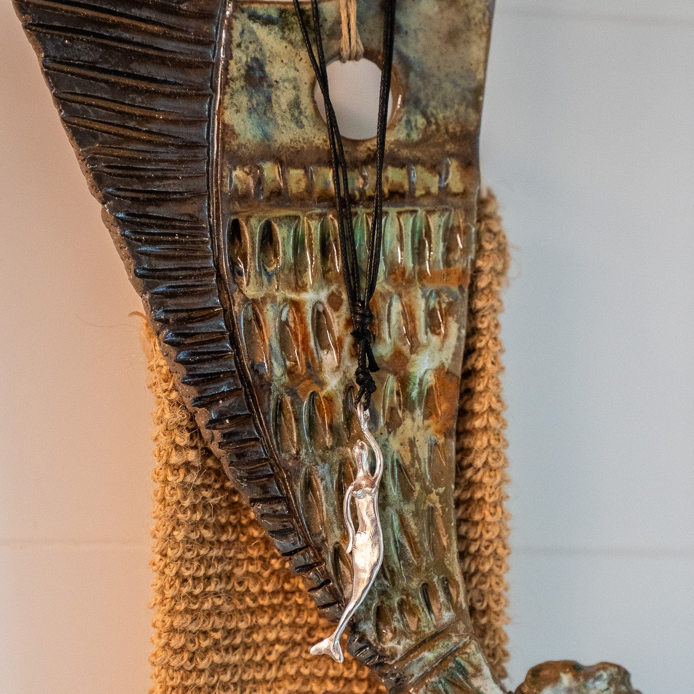 Elena Pendant - Silver Plated Mermaid