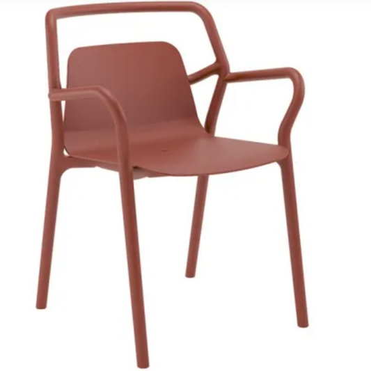 Outdoor Stackable Chair - Ochre Set of 4