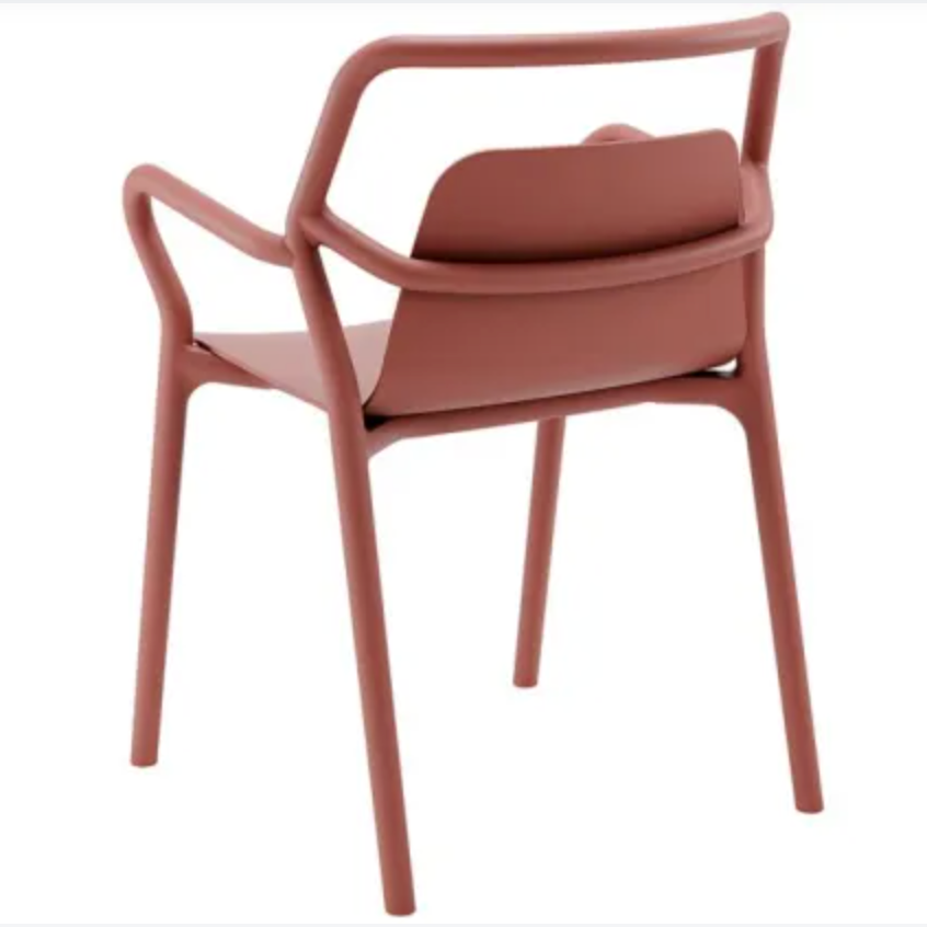 Outdoor Stackable Chair - Ochre Set of 4