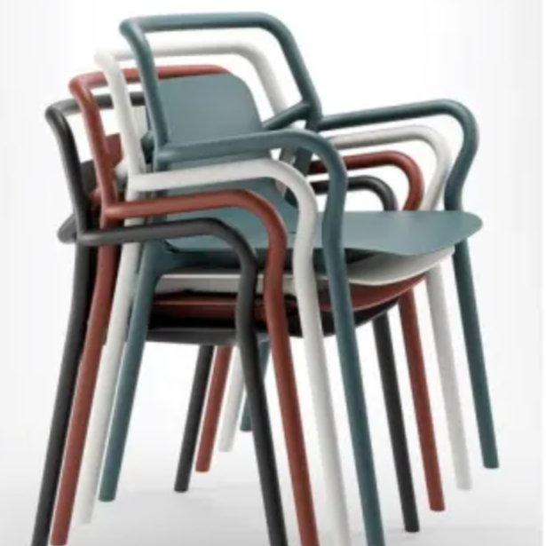 Outdoor Stackable Chair - Ochre Set of 4