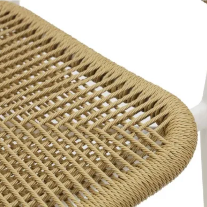 Outdoor Stackable Eulo Chair -  White Set of 4