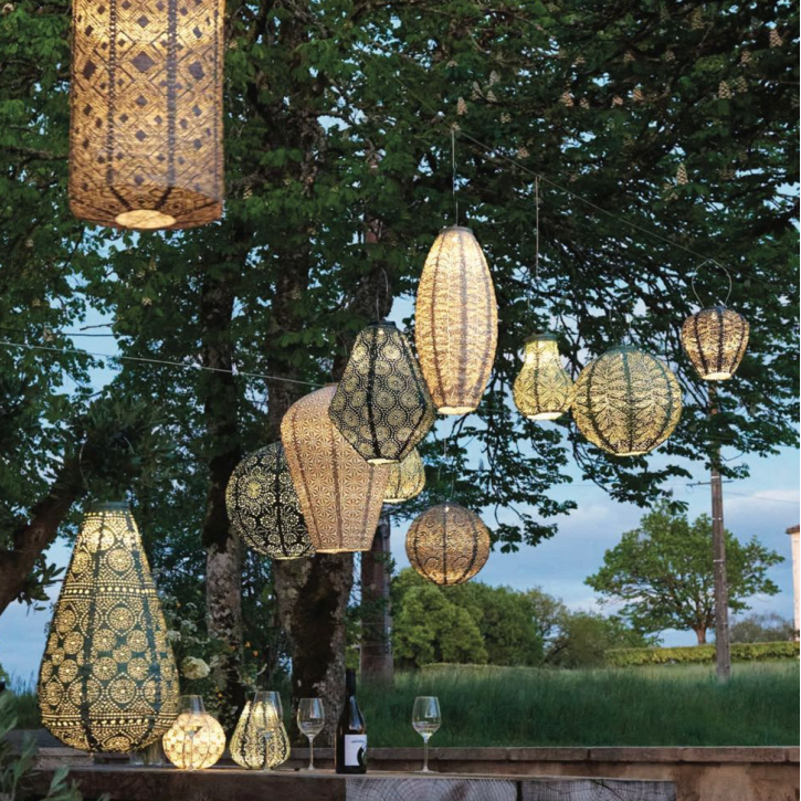 Solar Lumiz Lantern - Oval Pink Bazaar