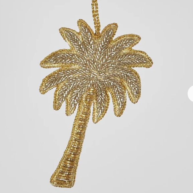 Beaded Palmtree Decoration