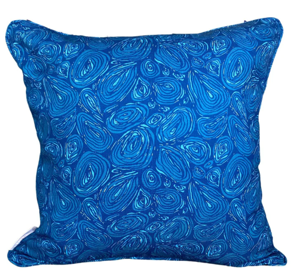 Seascape Eddies Coast 1 Cushion – Outdoor by Jess Scott