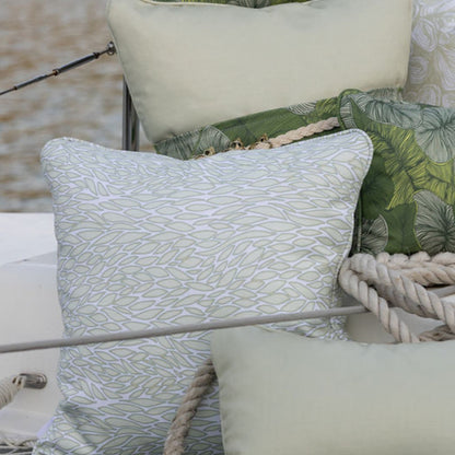Seascape Fish Pearl Cushion – Outdoor Coastal by Jess Scott