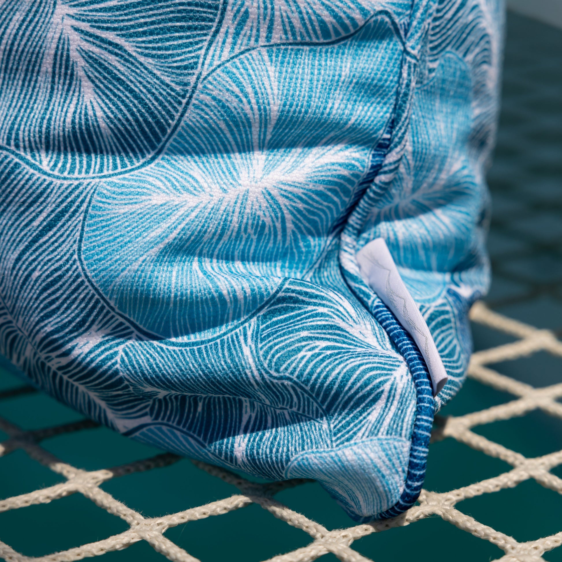 Seascape Coral Coast Cushion – Outdoor Coastal by Jess Scott