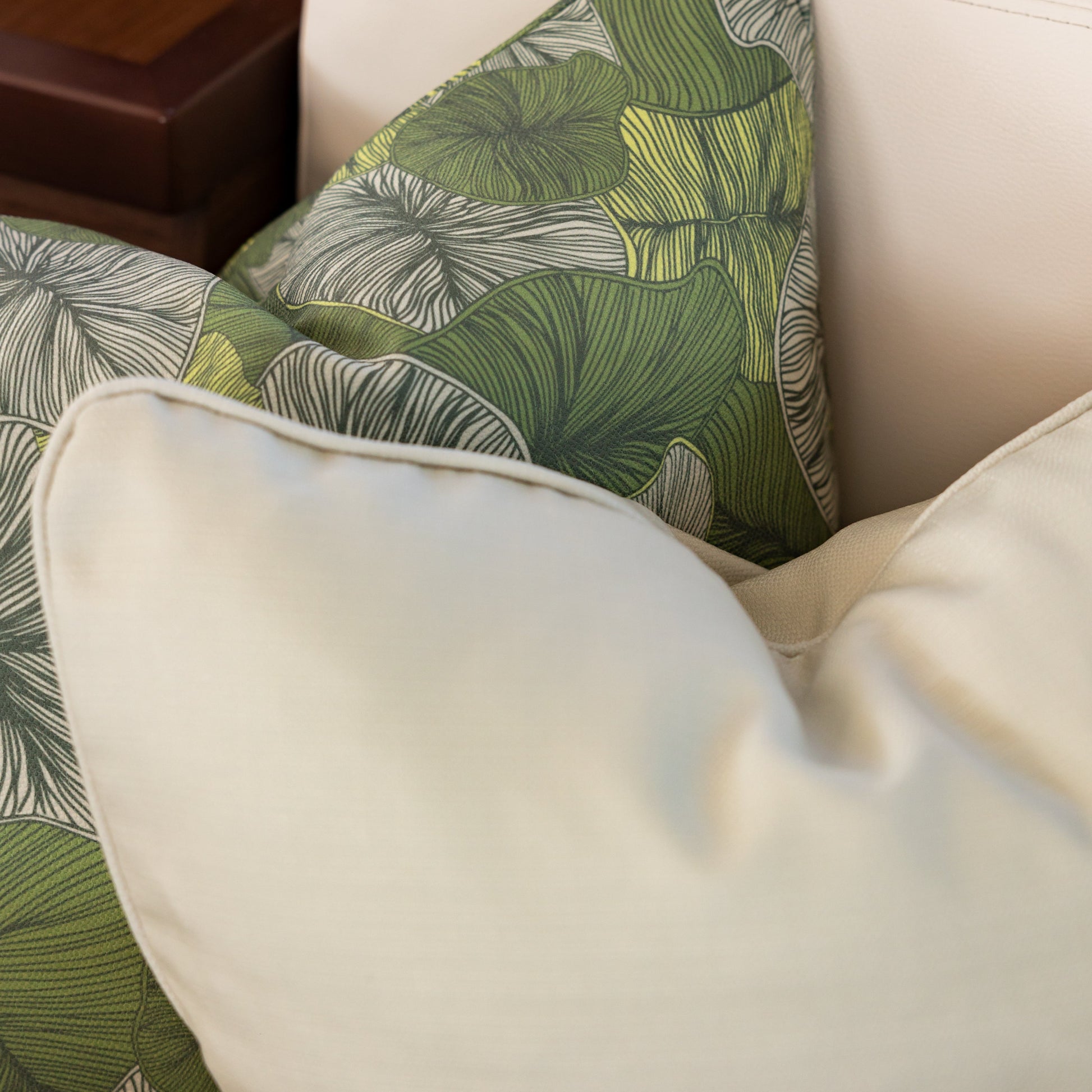 Seascape Pearl Cushion – Outdoor Coastal by Jess Scott