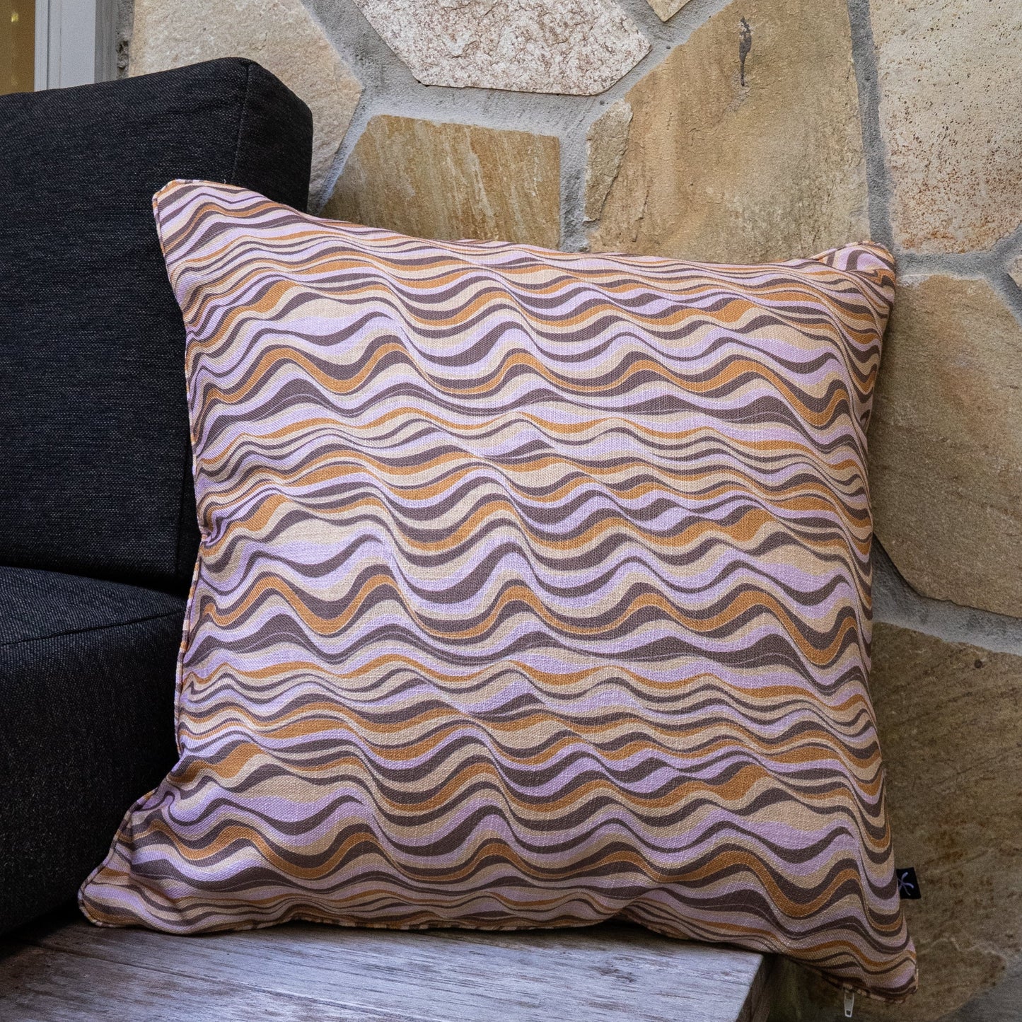 Outdoor / Indoor Cushion Cover - Straddie Stripe - Claytons