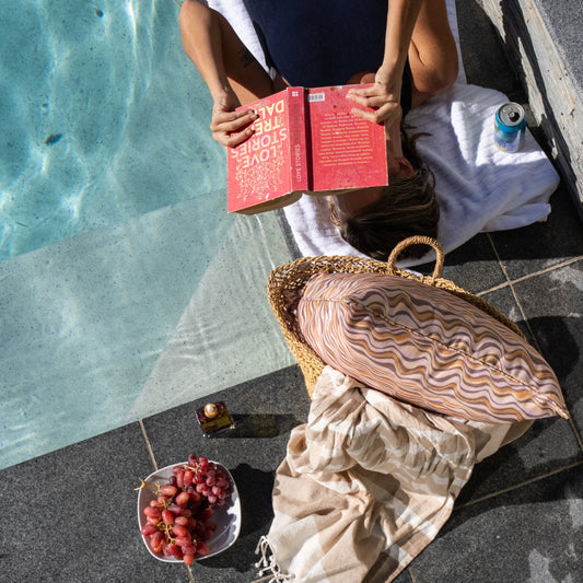 Outdoor / Indoor Cushion Cover - Growth Rings - Claytons