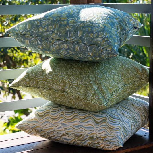 Outdoor / Indoor Cushion Cover - Mangrove - Pipi