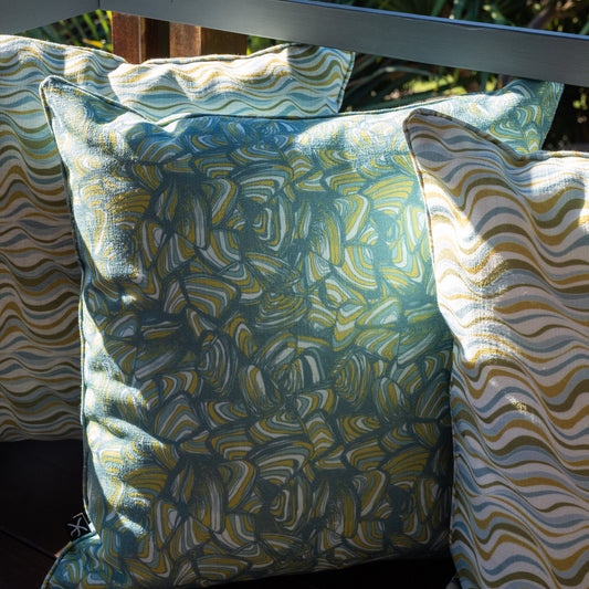 Outdoor / Indoor Cushion Cover - Mangrove - Pipi