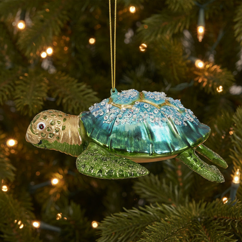 Turtle Christmas Ornament