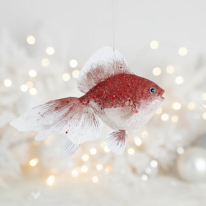 Little Red Fish Christmas Ornament