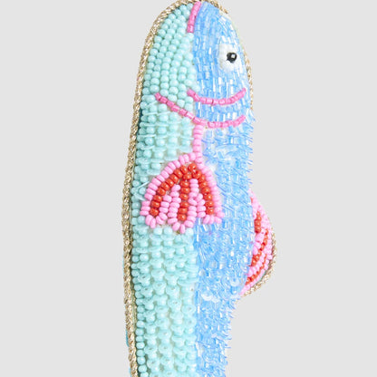 Fish Christmas Decoration Blue & Pink