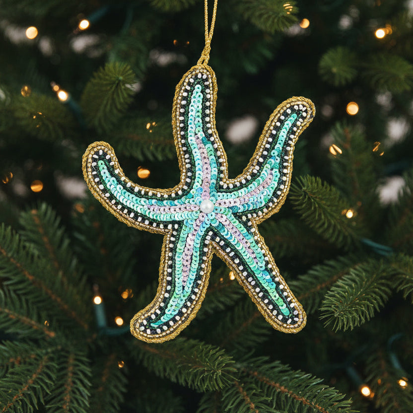 Starfish Christmas Decoration
