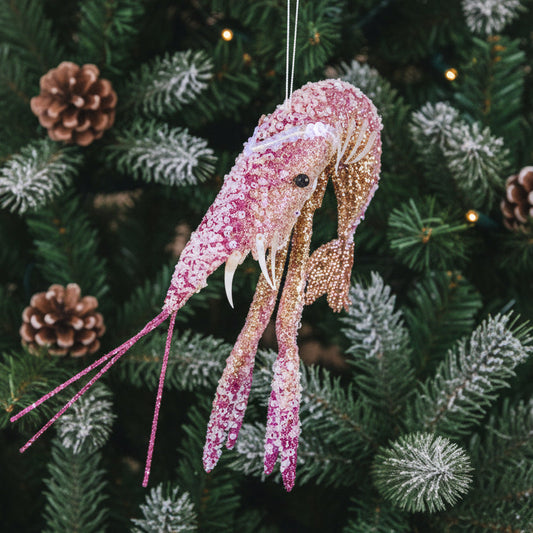 Glitter Prawn - Pink