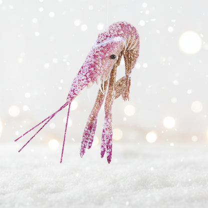 Glitter Prawn - Pink