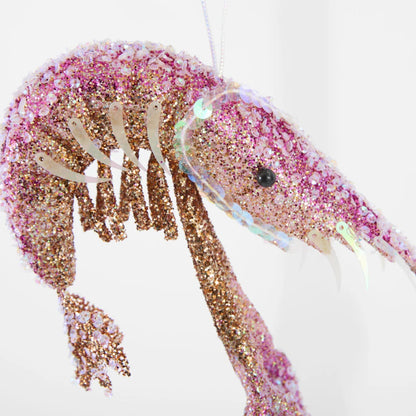 Glitter Prawn - Pink