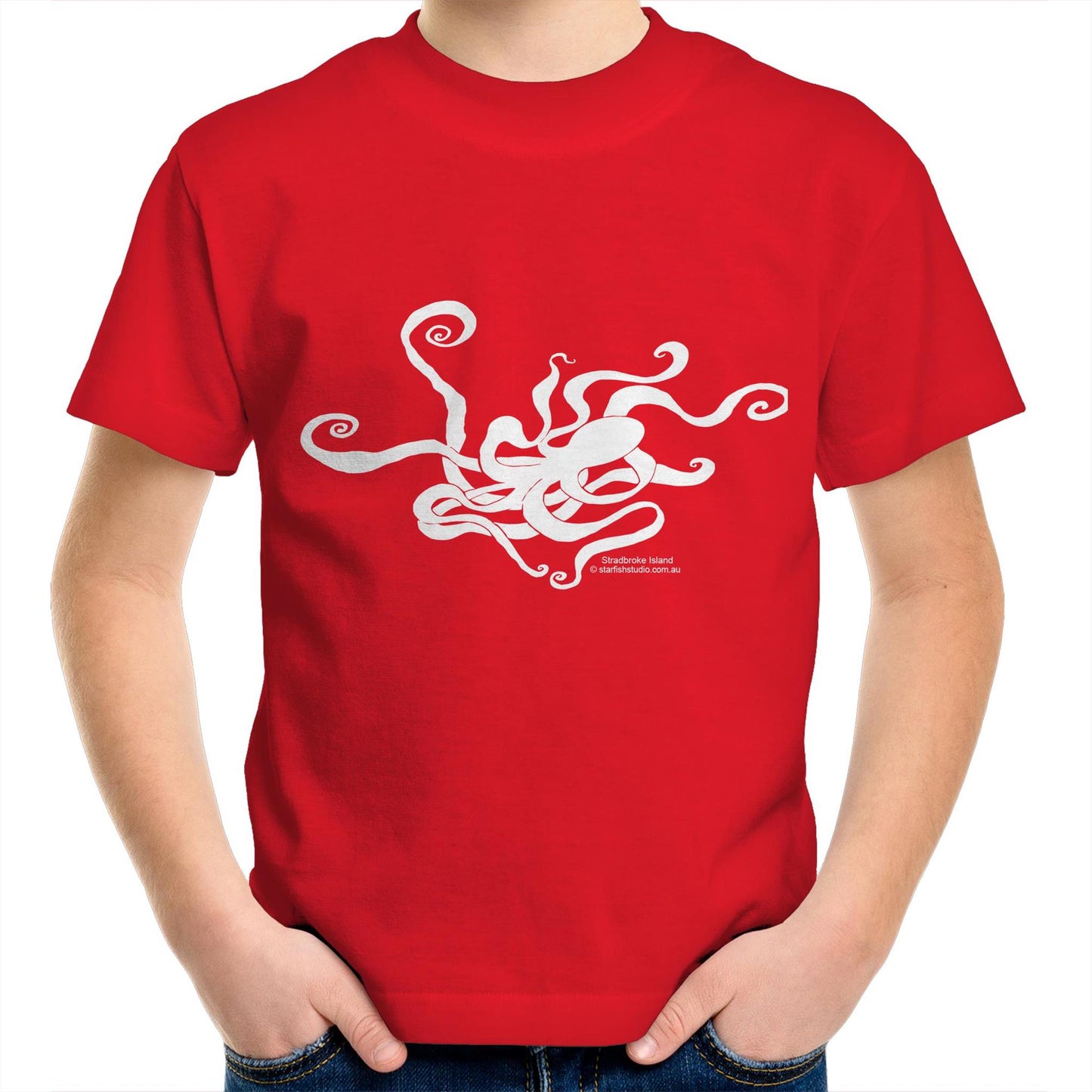 Printed to order- Kids Octopus T-Shirt