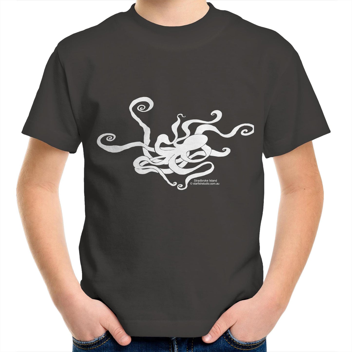 Printed to order- Kids Octopus T-Shirt