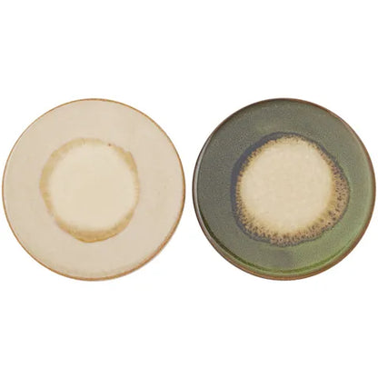 Ceramic Coasters - Nude + Olive