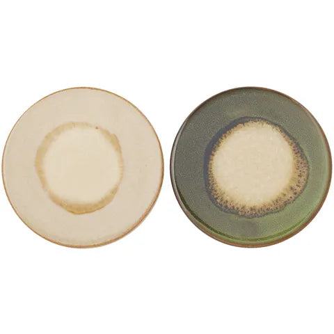 Ceramic Coasters - Nude + Olive