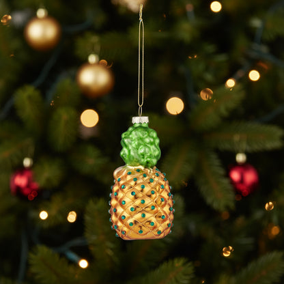 Pineapple Christmas Ornament