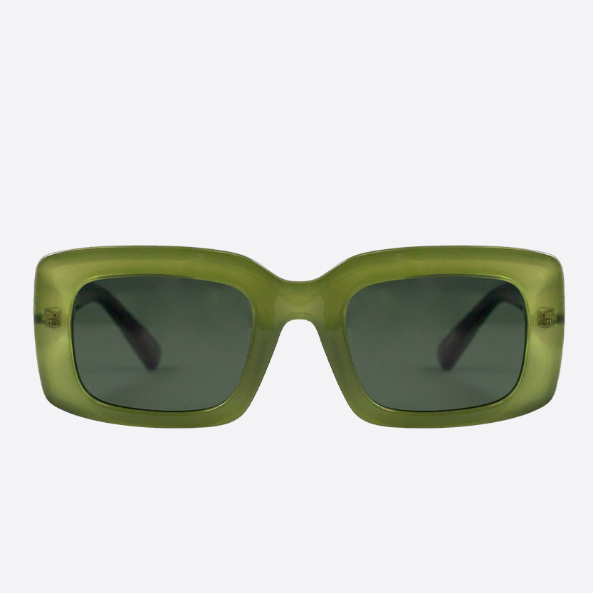 OCEANIDES POLARISED SUNGLASSES - IDA CRYSTAL GREEN BLACK