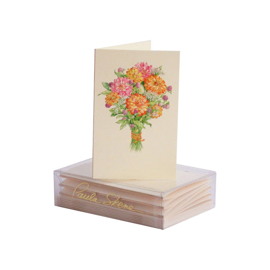 Flower Bouquet Enclosure Card