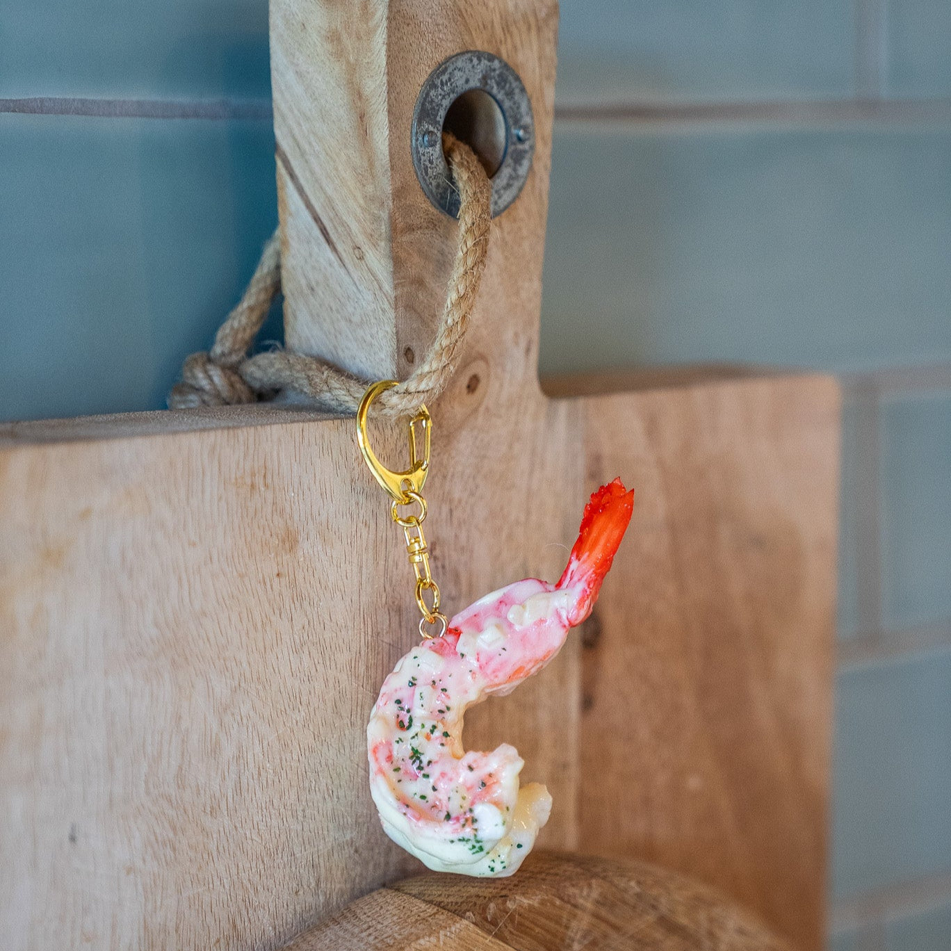 Prawn Cutlet Keychain
