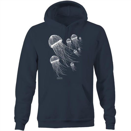 Printed to order- Unisex JELLYFISH GROUP - Hoodie with Pocket