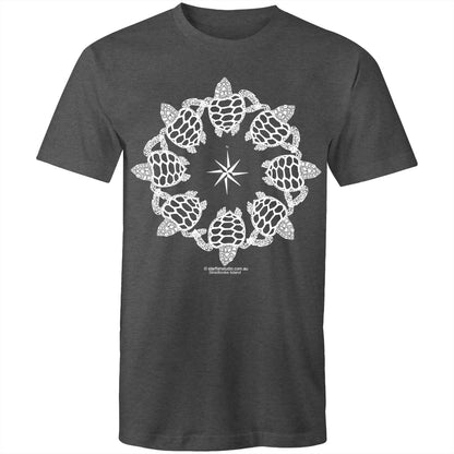 Printed to order- Unisex TURTLE CIRCLE T-Shirt