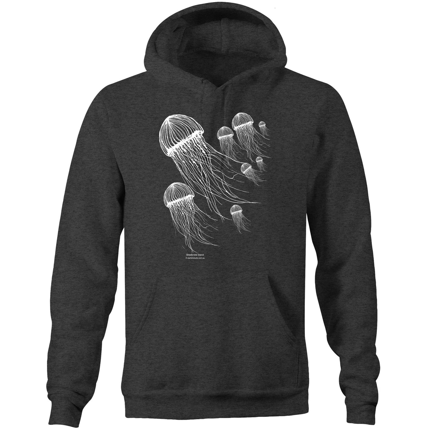 Printed to order- Unisex JELLYFISH GROUP - Hoodie with Pocket
