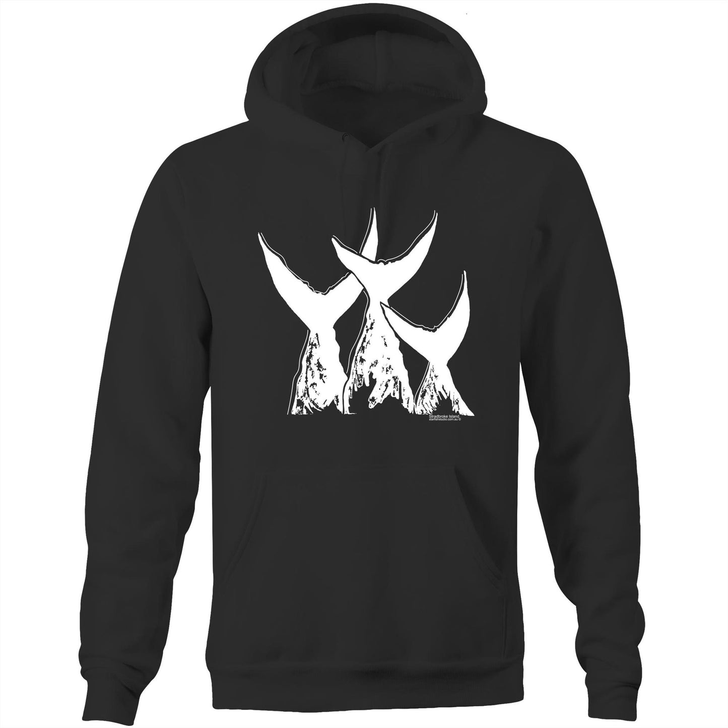 Printed to order- Unisex TAILS - Hoodie with Pocket