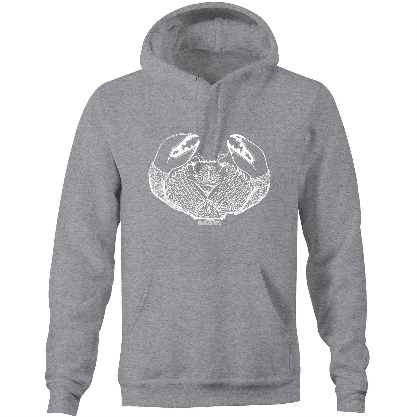 Printed to order- Unisex CRAB - Hoodie with Pocket