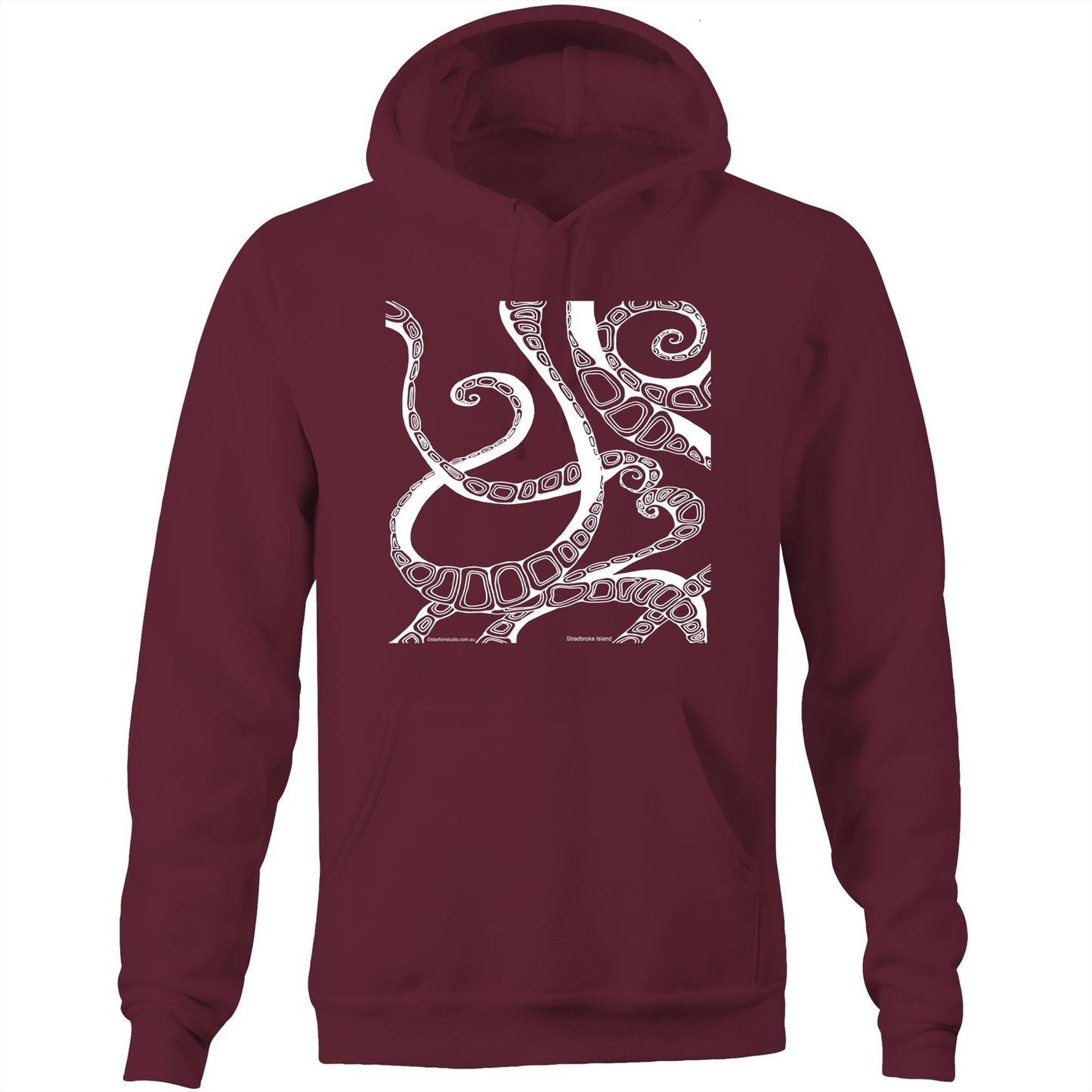 Printed to order- Unisex TENTACLES - Hoodie with Pocket