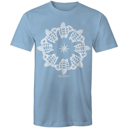 Printed to order- Unisex TURTLE CIRCLE T-Shirt