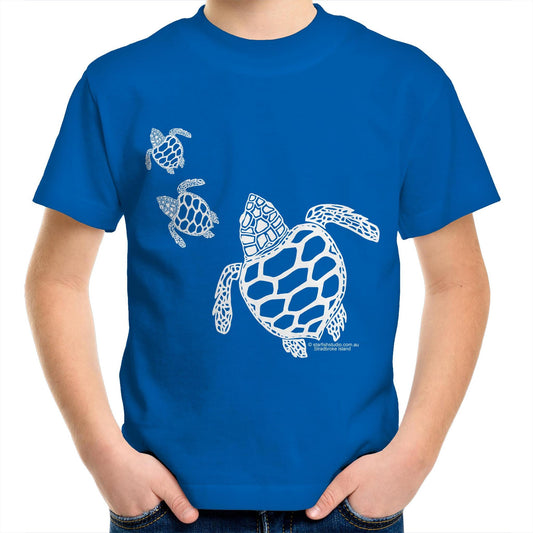 Printed to order- Kids  TURTLE  T-Shirt