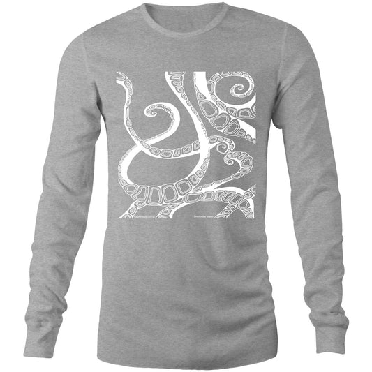 Printed to order- Unisex TENTACLES -  Long Sleeve T-Shirt