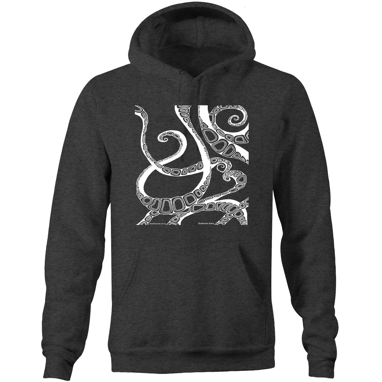 Printed to order- Unisex TENTACLES - Hoodie with Pocket