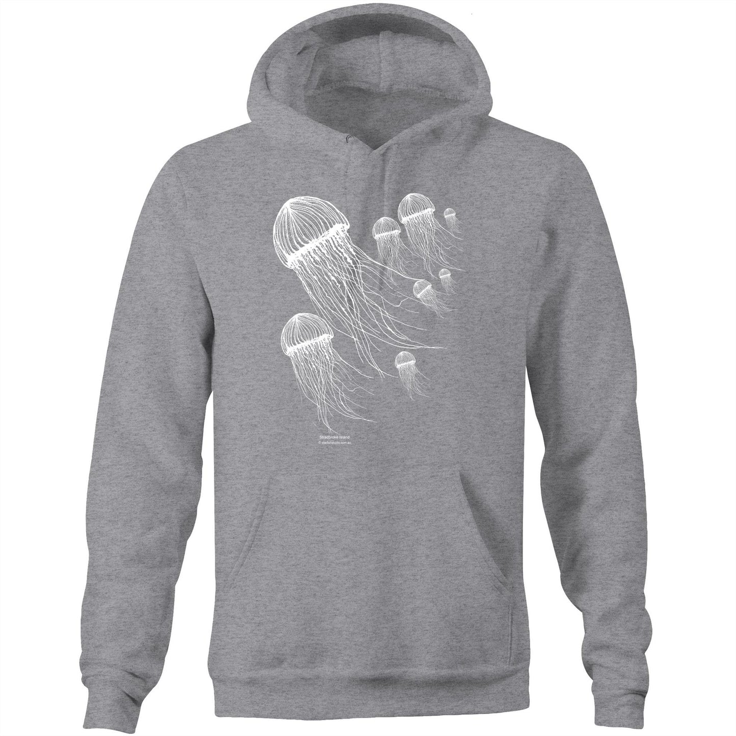 Printed to order- Unisex JELLYFISH GROUP - Hoodie with Pocket