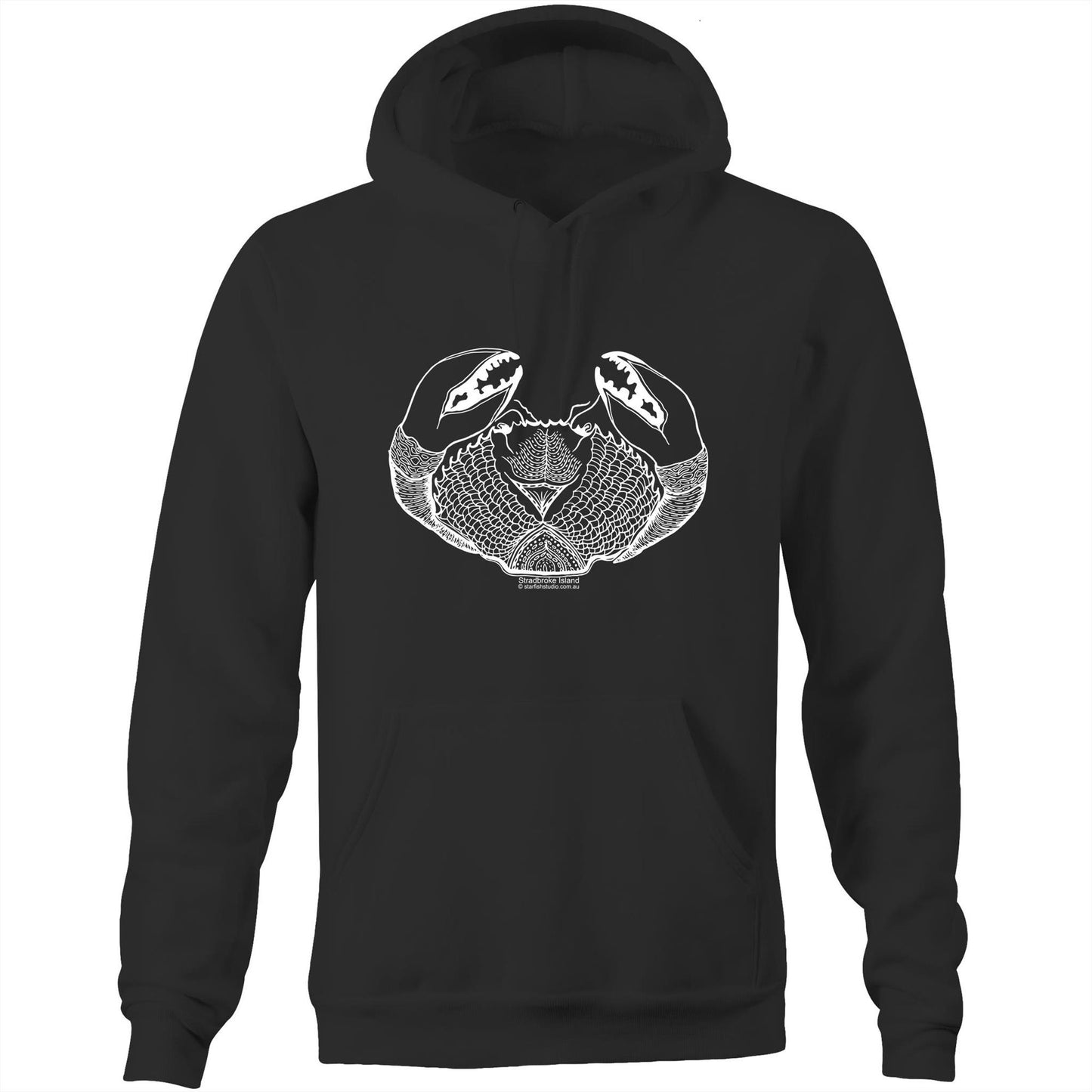 Printed to order- Unisex CRAB - Hoodie with Pocket