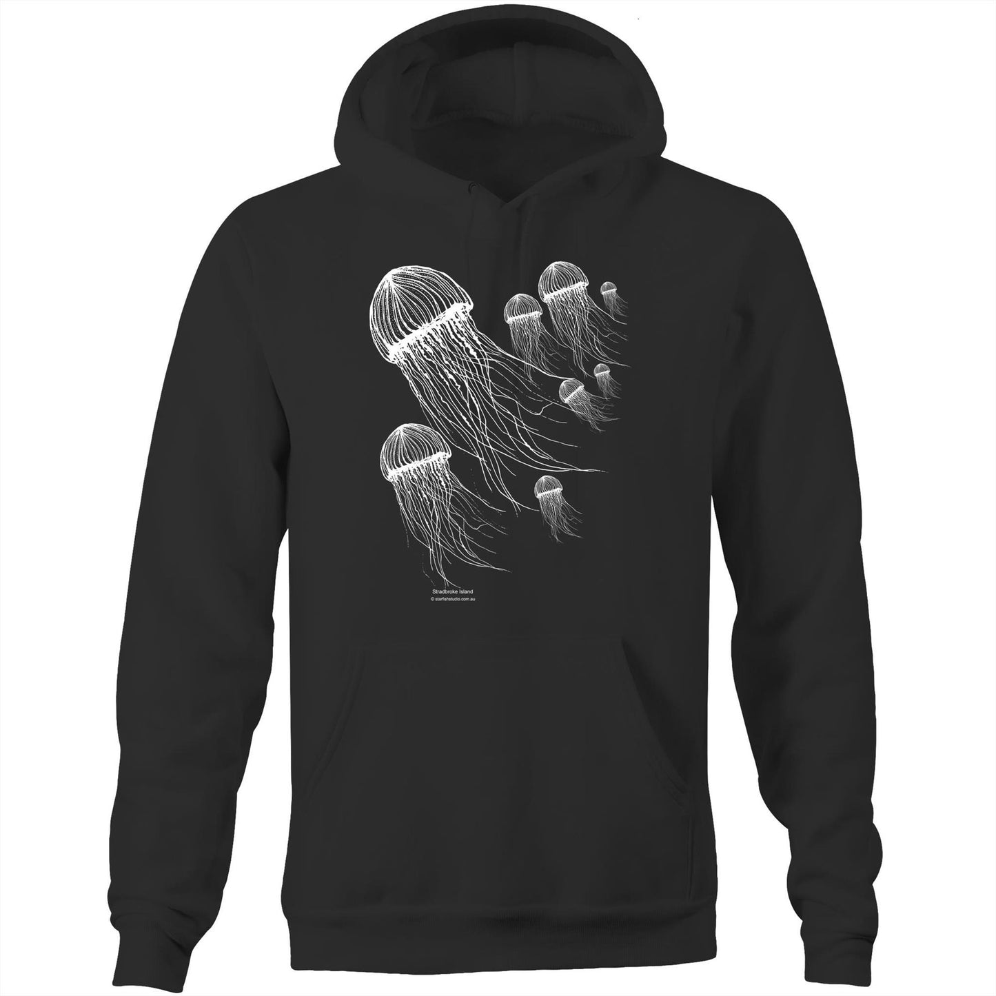 Printed to order- Unisex JELLYFISH GROUP - Hoodie with Pocket