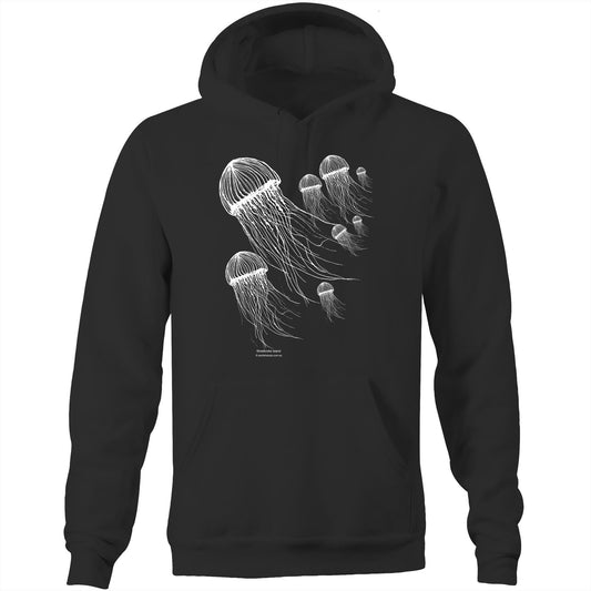 Printed to order- Unisex JELLYFISH GROUP - Hoodie with Pocket