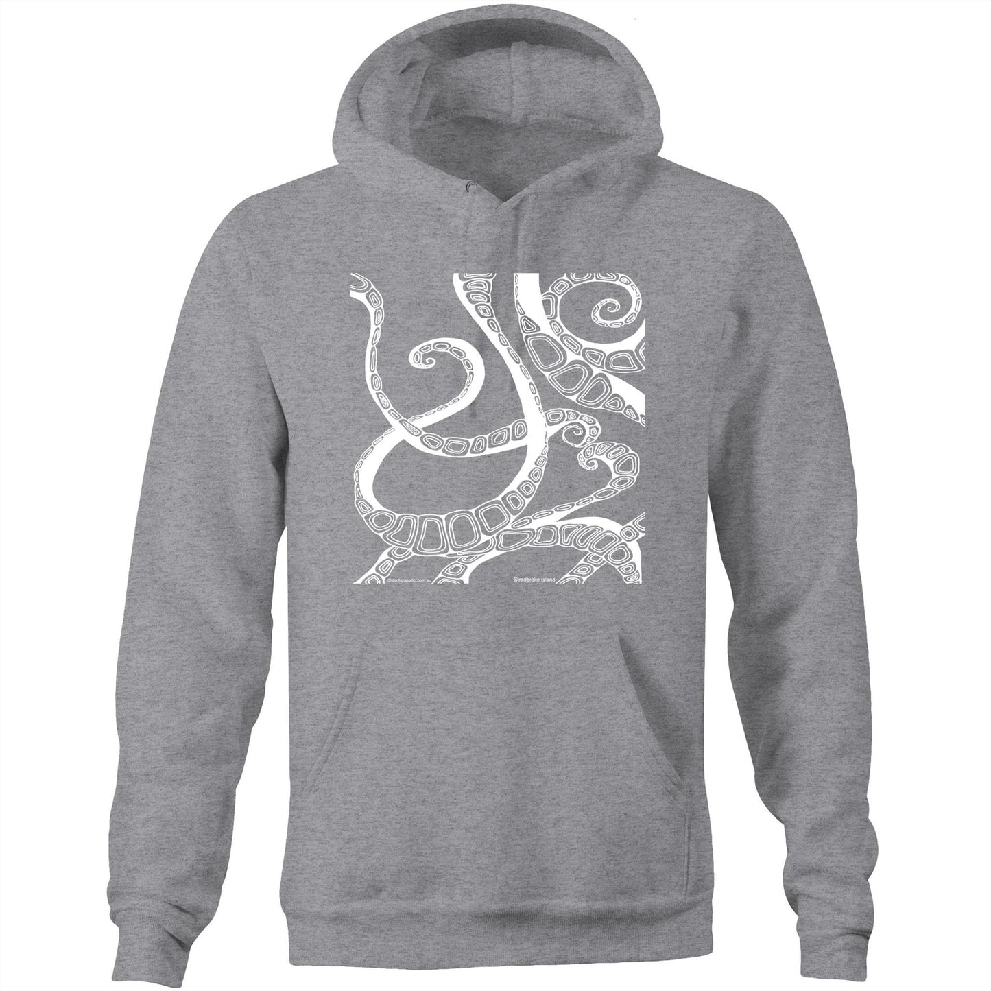 Printed to order- Unisex TENTACLES - Hoodie with Pocket