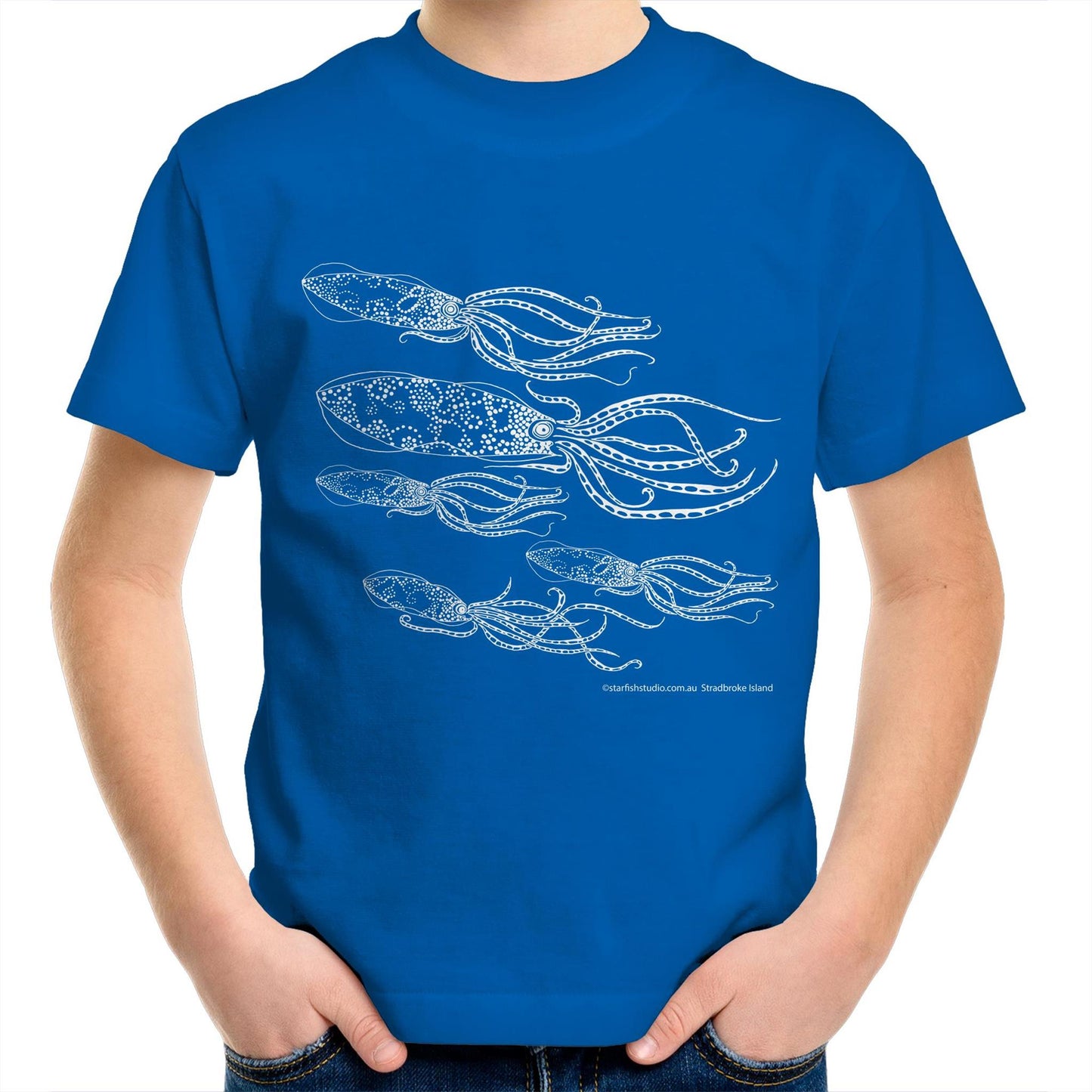 Printed to order- Kids  SQUID  T-Shirt