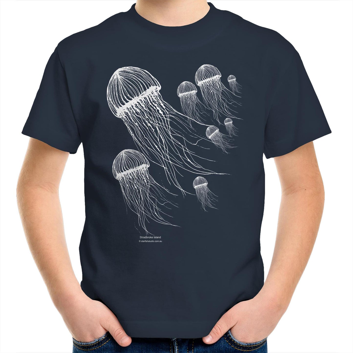Printed to order- Kids  JELLYFISH GROUP  T-Shirt