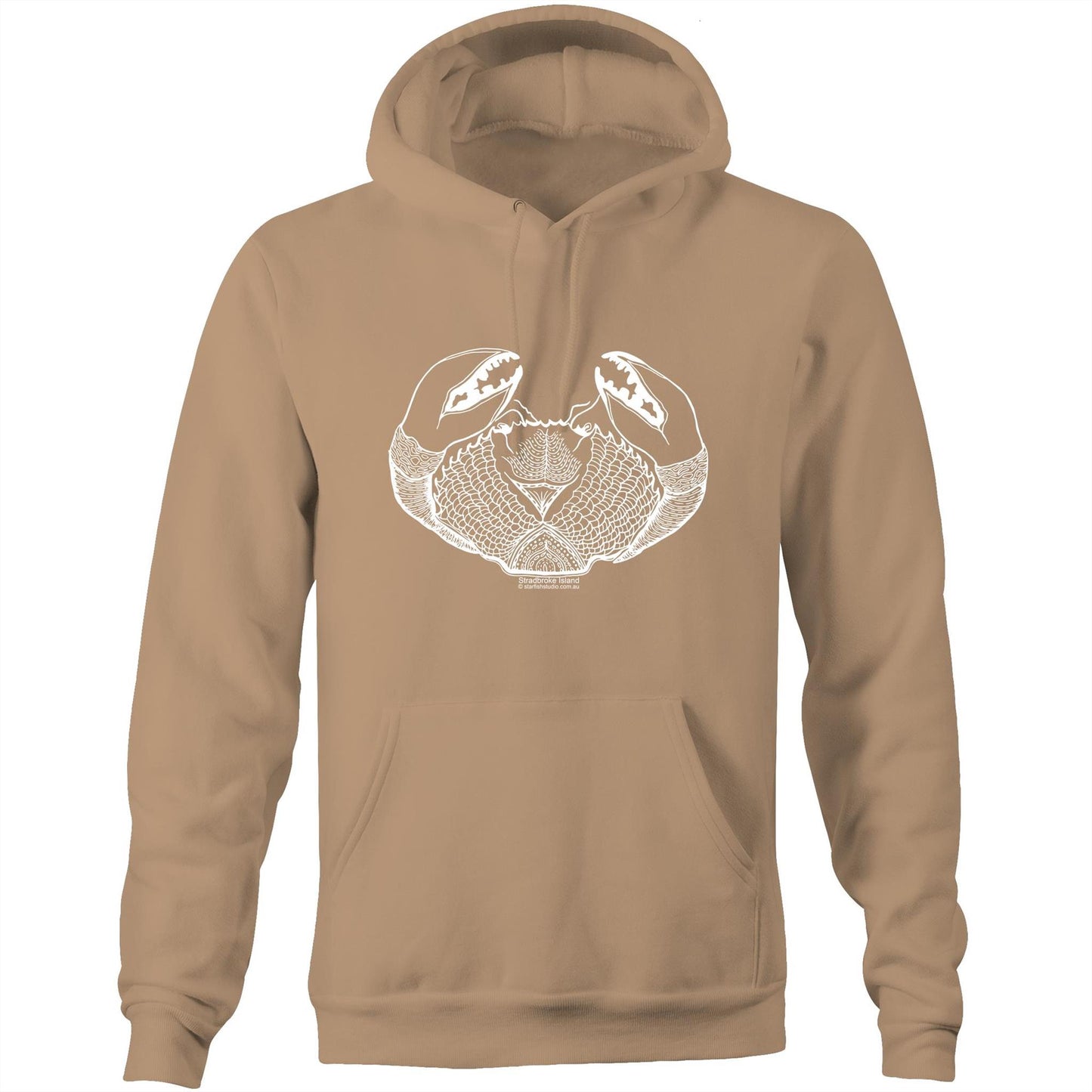 Printed to order- Unisex CRAB - Hoodie with Pocket