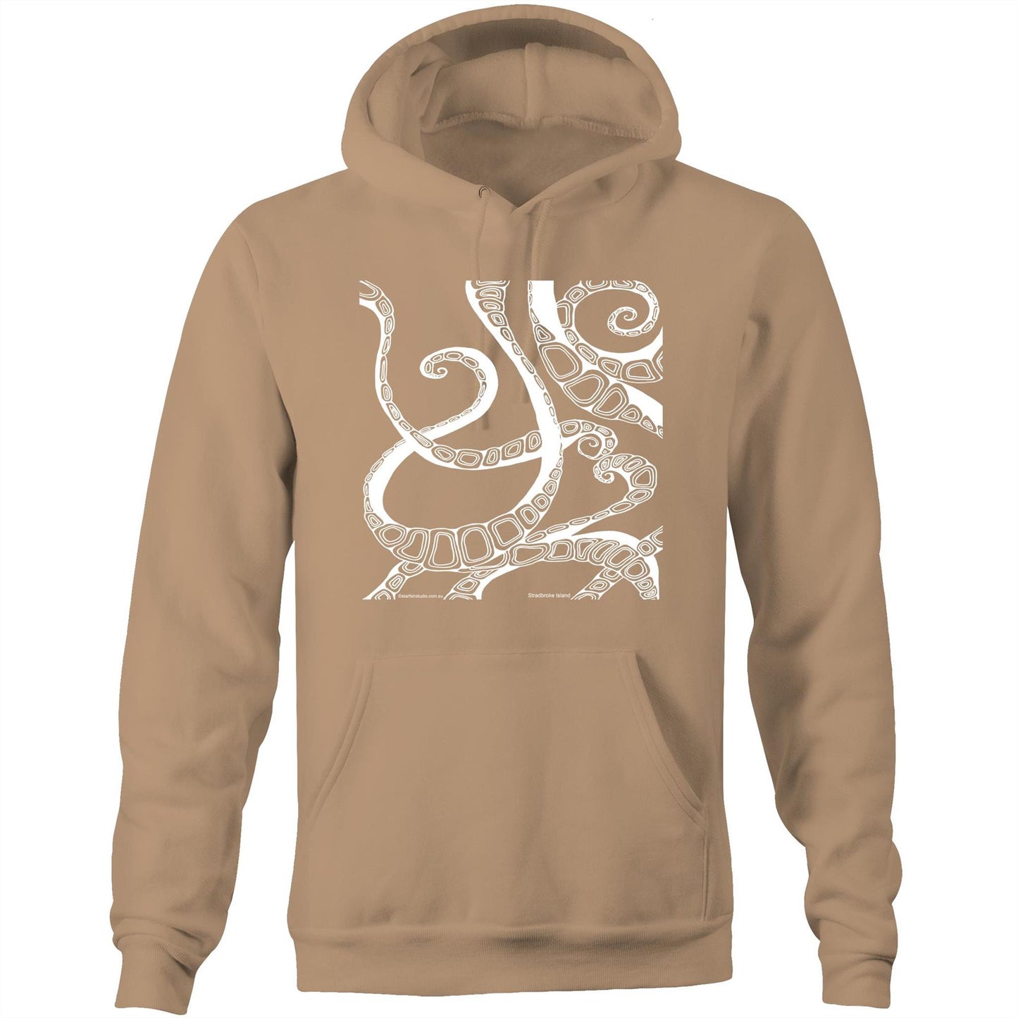 Printed to order- Unisex TENTACLES - Hoodie with Pocket