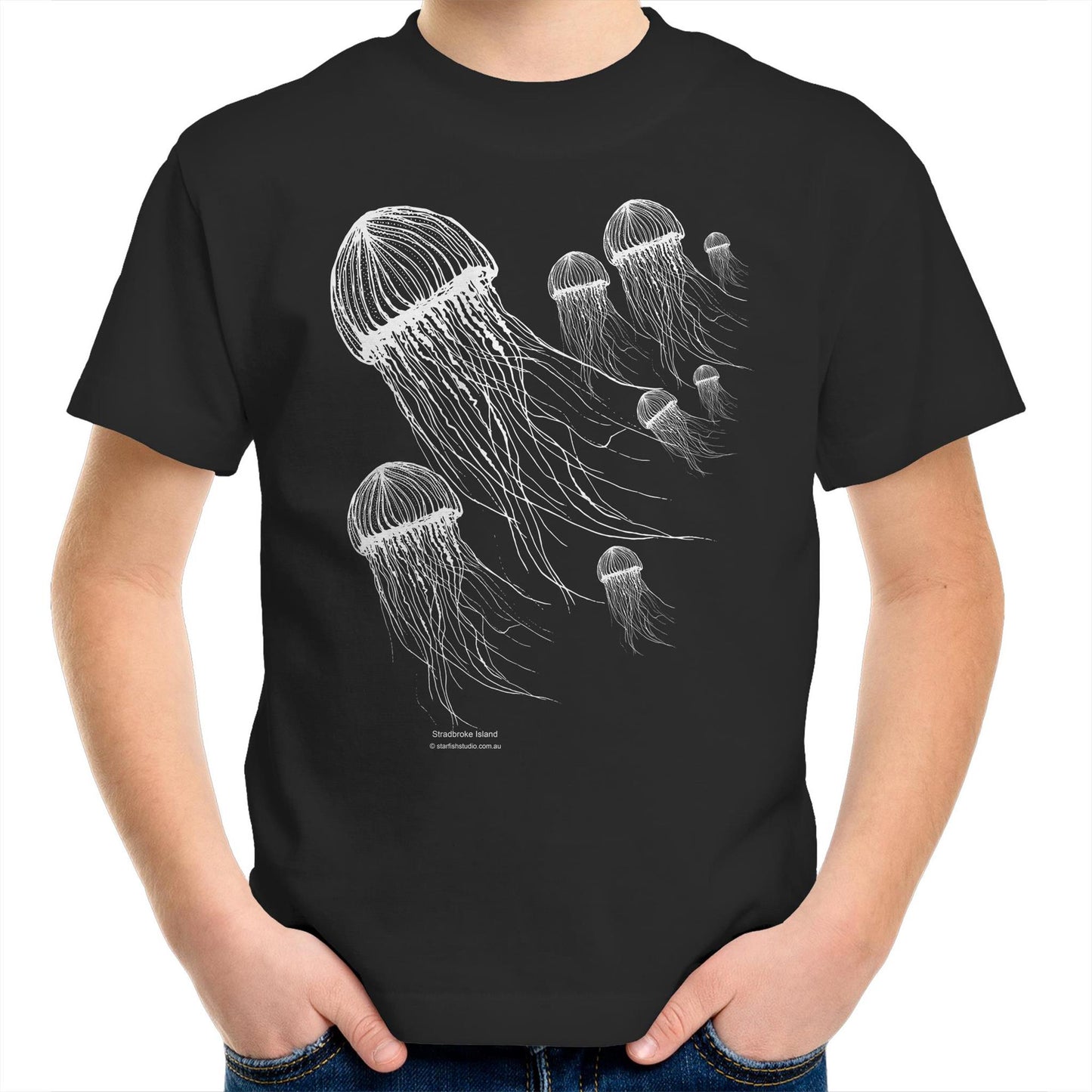 Printed to order- Kids  JELLYFISH GROUP  T-Shirt